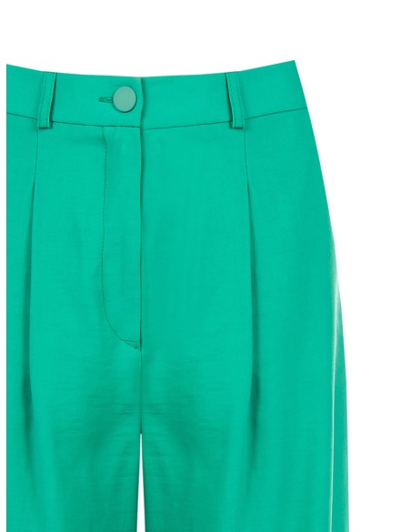 Bermuda en coton mélangé avec pinces et poches Rinascimento