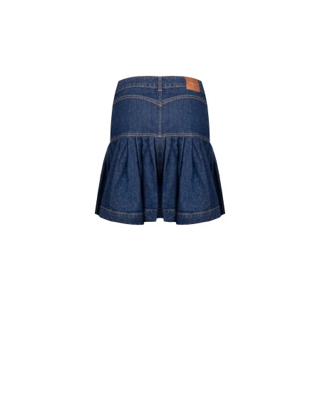 Rinascimento - Jupe à volants en denim stretch