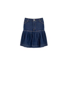 Rinascimento - Jupe à volants en denim stretch