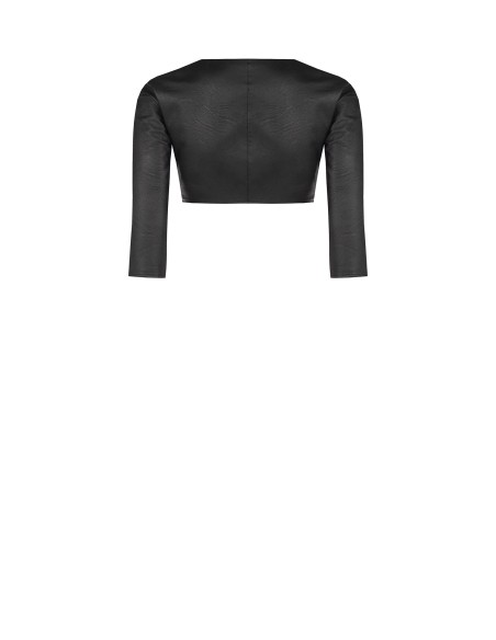 Boléro cache-épaules en similicuir Rinascimento