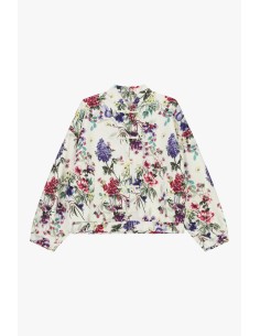 Veste-chemise à imprimé floral avec poches Dixie