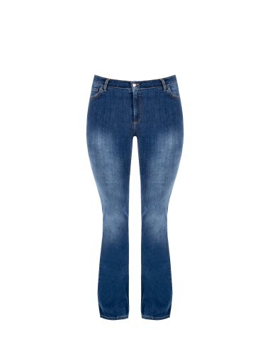 Jean flare curvy délavage moyen Rinascimento Curvy