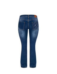 Jean flare curvy délavage moyen Rinascimento Curvy 2