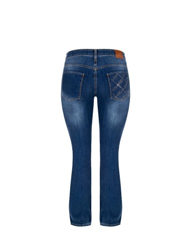 Curvy flared jeans, medium wash, Rinascimento Curvy