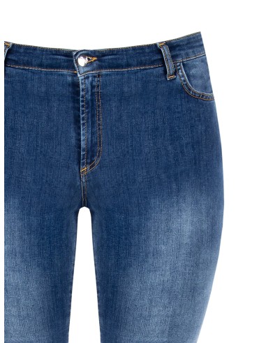 Curvy flared jeans, medium wash, Rinascimento Curvy