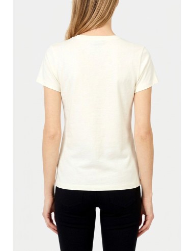 T-shirt met print en strass van Liu Jo