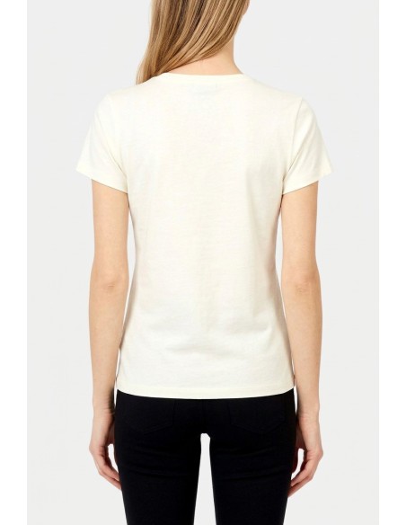 Liu Jo - T-shirt imprimé et orné de strass