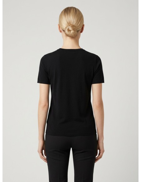 T-Shirt Liu Jo avec logo et pierres précieuses