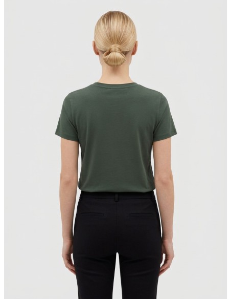 T-shirt met logo en edelstenen van Liu Jo