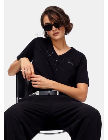 Liu Jo T-Shirt avec strass