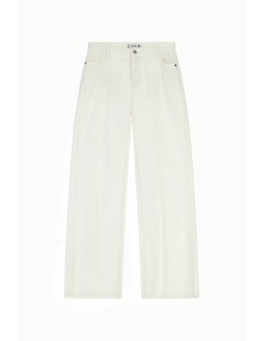 Pantalon large à cinq poches taille haute s'il vous plaît