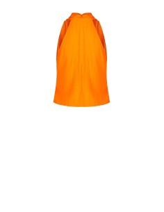 Top portefeuille en mélange de viscose à effet froissé Rinascimento 2