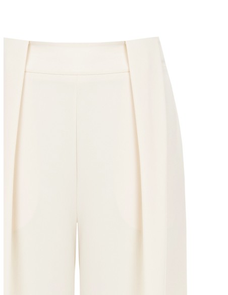 Pantalon palazzo en tissu fluide Rinascimento
