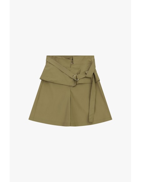 Short avec ceinture large et anneau en D Dixie
