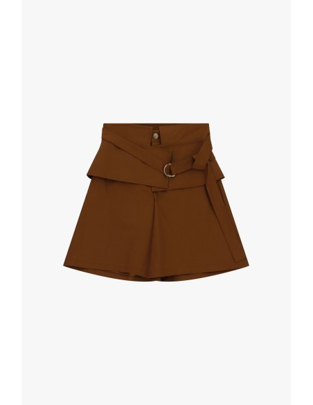Short avec ceinture large et anneau en D Dixie