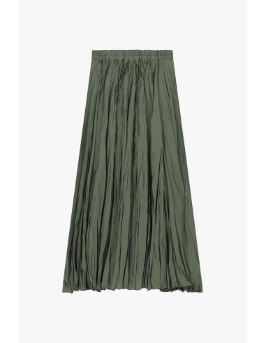 Jupe midi plissée avec ceinture élastique Dixie
