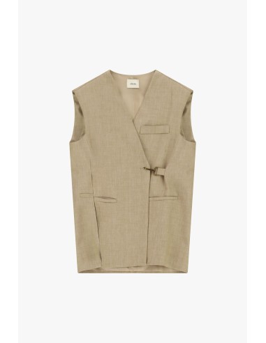 Gilet avec fermeture latérale et poches frontales Dixie
