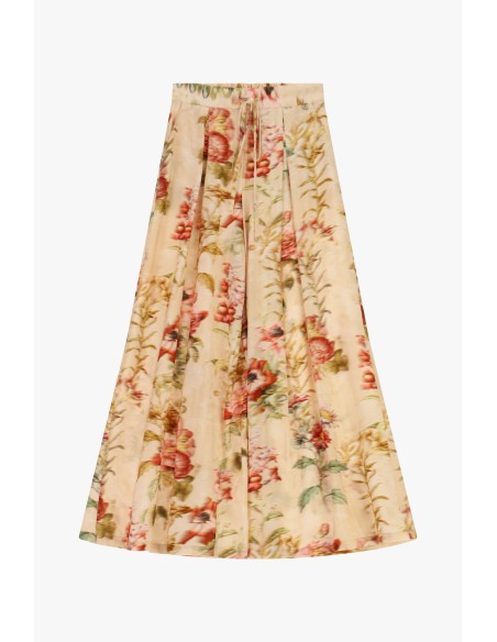 Pantalon Palace avec imprimé floral et taille élastiquée Dixie