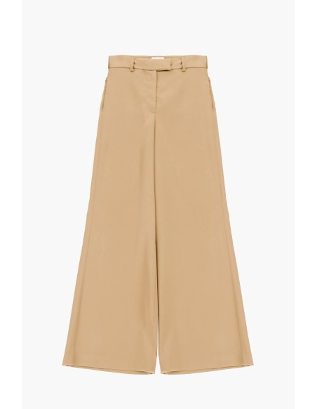 Dixie Palazzo-broek met voorplooi en normale taille