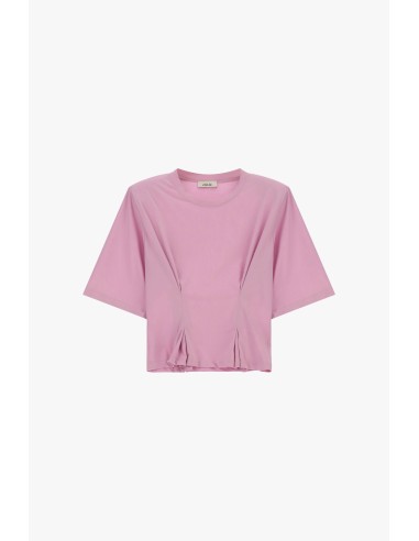 T-Shirt à manches larges et plis sur le devant Dixie