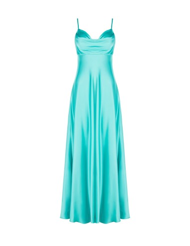 Robe maxi empire en satin Rinascimento