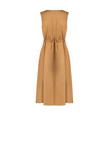 Robe évasée au genou avec décolleté en V croisé et lien de serrage à la taille Rinascimento