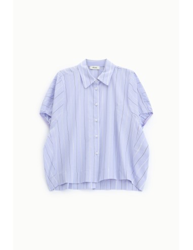 Chemise à rayures avec col classique et manches courtes Dixie