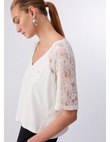 Liu Jo - T-shirt avec dentelle