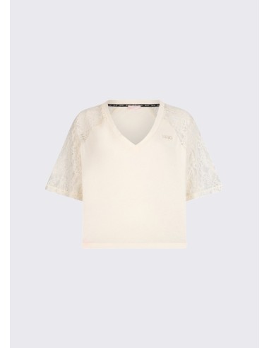 Liu Jo - T-shirt avec dentelle