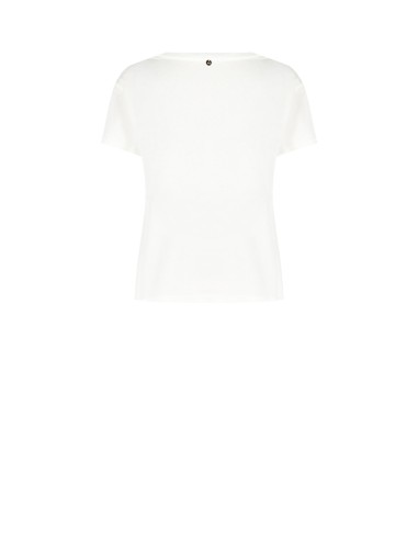 T-shirt regular en coton « Le Diable s'habille en Prada », imprimé rouge à lèvres, Rinascimento