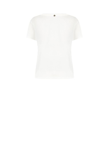 Regular katoenen T-shirt ‘The Devil Wears Prada’ met stiletto-opdruk Rinascimento