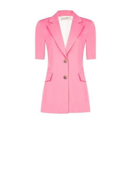 Rinascimento Veste blazer à manches courtes en poly-viscose