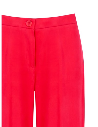 Pantalon palazzo en mélange de viscose sans poches Rinascimento