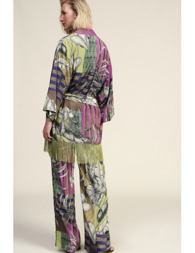 Wijde broek met bloemenprint Dixie