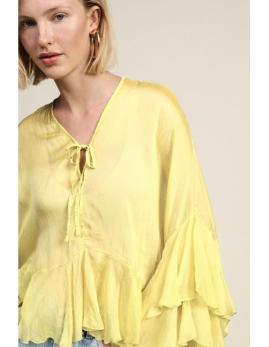 Blouse à volants amples Dixie