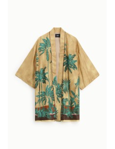 Dixie-blazer met tropische print 2