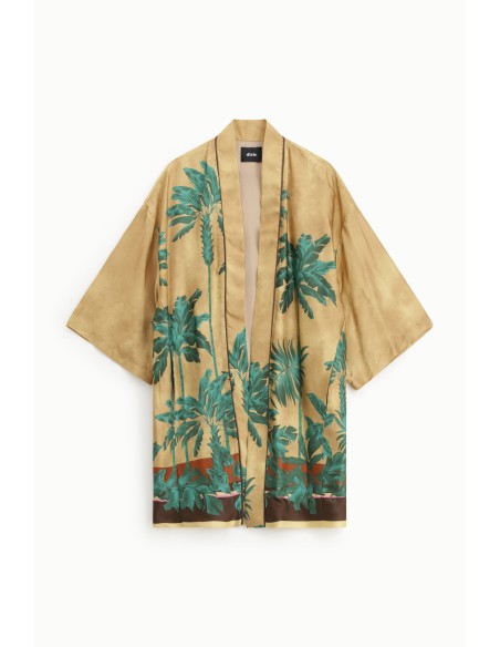Blazer à imprimé tropical Dixie