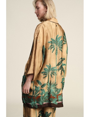 Blazer à imprimé tropical Dixie