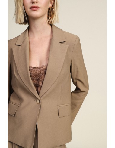 Blazer croisé à un bouton avec poches à rabat Dixie