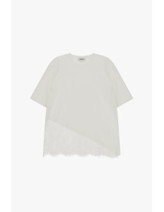 Dixie T-shirt met korte mouwen en asymmetrische details 2