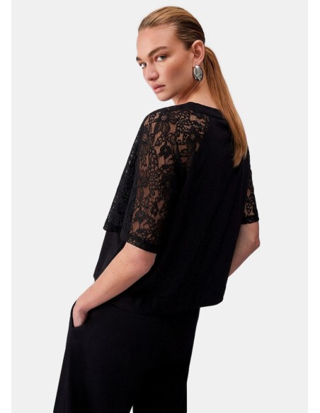 Liu Jo - T-shirt avec dentelle