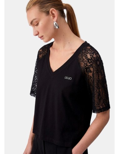 Liu Jo - T-shirt avec dentelle