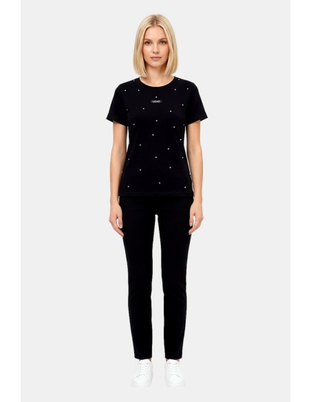Liu Jo T-Shirt avec strass