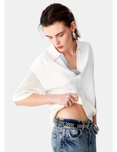 Liu Jo T-Shirt avec détails perforés