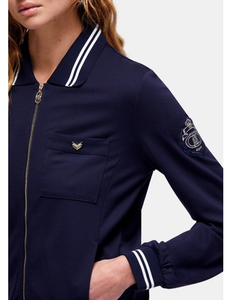 Sweat en interlock zippé Liu Jo