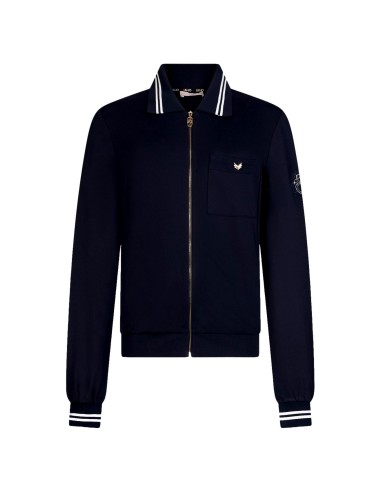 Interlock-hoodie met rits van Liu Jo