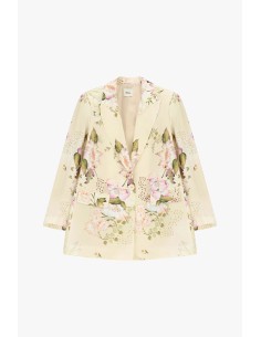 Blazer fantaisie floral avec poches avant Dixie