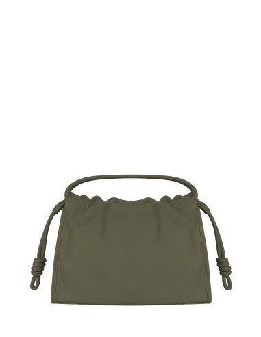 Sac à main en similicuir avec lien coulissant et bandoulière réglable amovible Rinascimento
