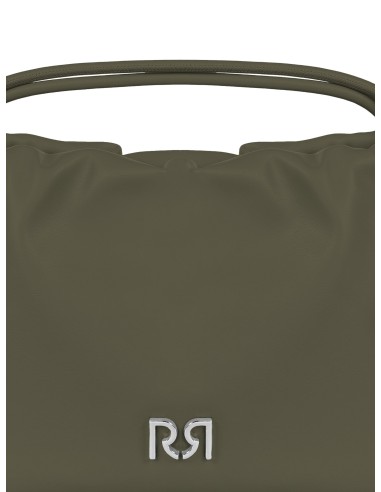 Sac à main en similicuir avec lien coulissant et bandoulière réglable amovible Rinascimento