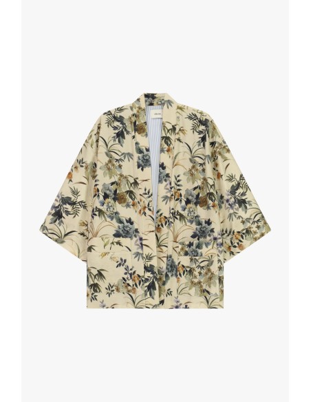Floral Fantasy Duster Manteau Dixie Manches larges